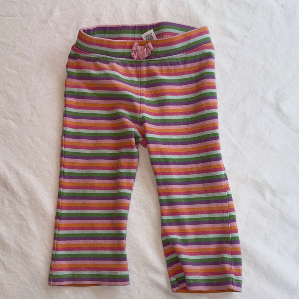 Jumping Beans Multicolor Striped Leggings